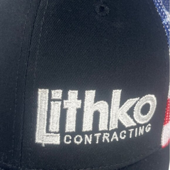 Otto Lithko Contracting Patriotic Hat One Size Snapback - Picture 7 of 9